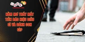 Nằm Mơ Thấy Mất Tiền